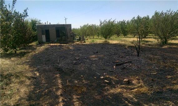 آتش‌سوزی در مراتع چادگان اصفهان مهار شد