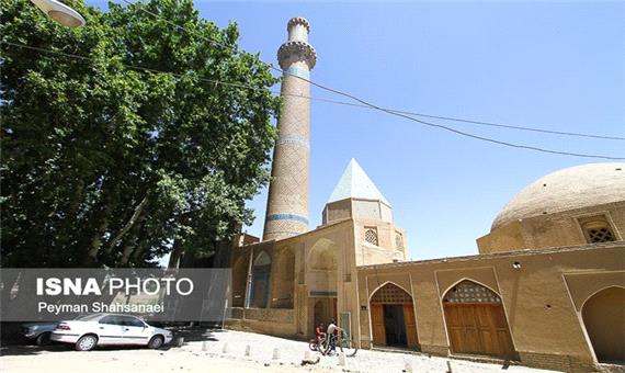 پایان مرحله نخست مرمت مناره مسجد جامع تاریخی نطنز