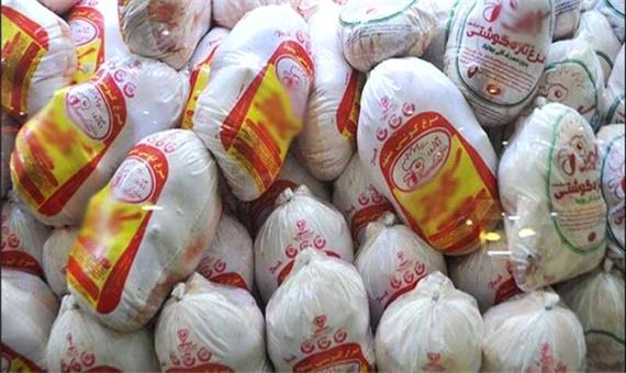 کشف 20 تن گوشت مرغ منجمد احتکار شده در مهاباد