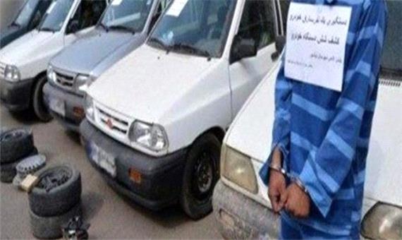 سلطان سرقت پراید در تله پلیس اصفهان