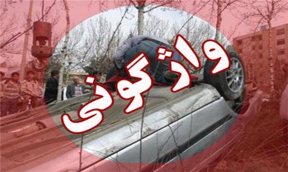 واژگونی مرگبار سواری جک در محور دامنه اصفهان