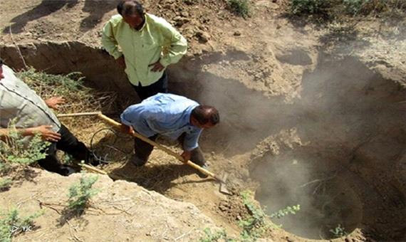 63 حلقه چاه غیر مجاز در مهاباد مسدود شد