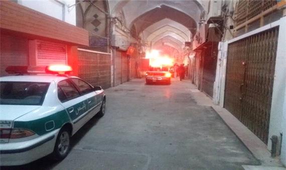آتش سوزی در بازار بزرگ اصفهان / خسارت جانی نداشتیم