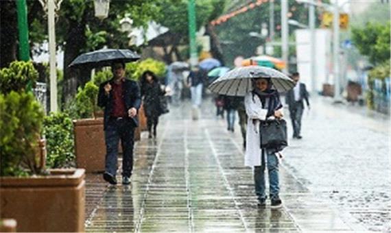 پیش بینی بارش باران در اکثر نقاط کشور