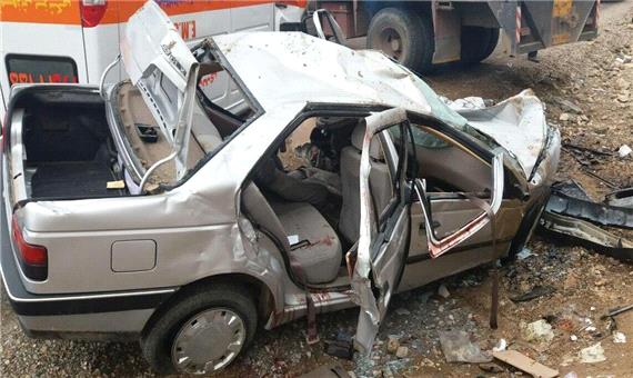 سانحه رانندگی در کوهپایه  اصفهان پنج مصدوم داشت