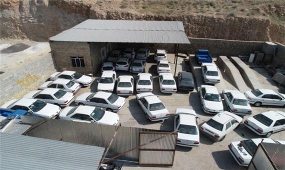 انبار احتکار 40 میلیارد ریالی خودرو در مهاباد کشف شد