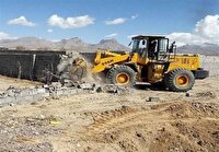 رفع تصرف ۸۷هزار مترمربع اراضی ملی کاشان