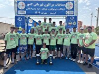 درخشش سه گانه کاران اصفهانی در گرمسار