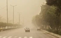 خیزش گردوخاک در مناطق مختلف استان