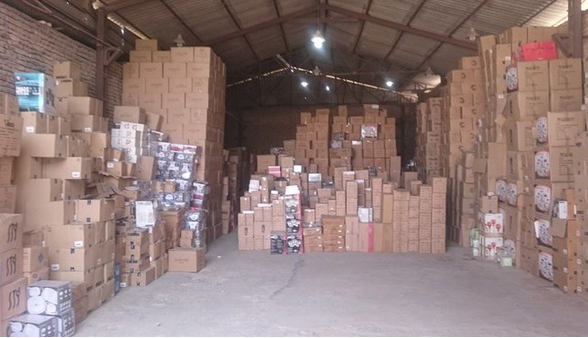دپوی 26 میلیارد تومان کالای قاچاق در فلاورجان