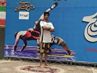 نشان قهرمانی کشور افتخاری برای ورزشکار آران و بیدگلی