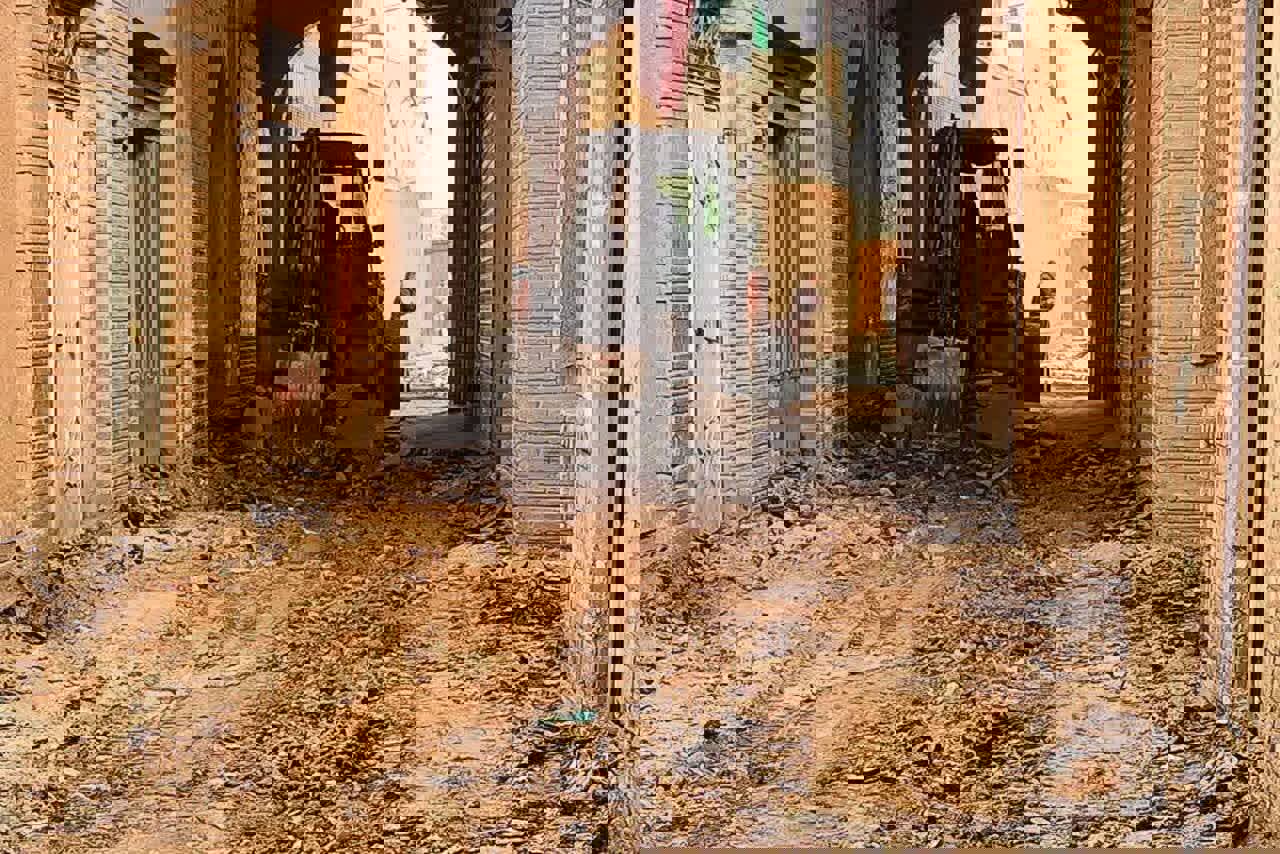 مرمت محور تاریخی «کوشک صفی» کاشان آغاز شد