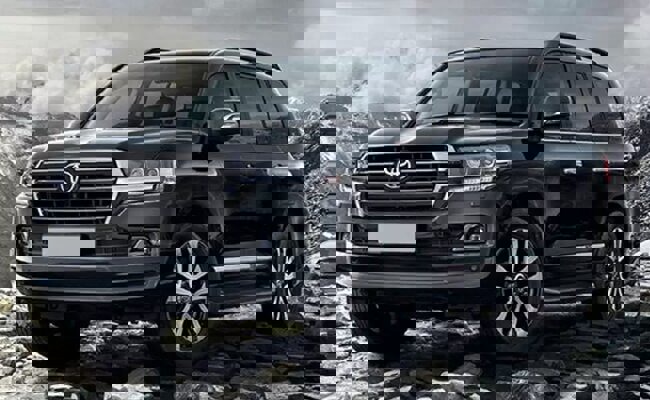 لندکروز قاچاق در فلاورجان توقیف شد