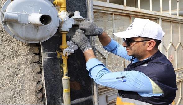 گاز سه‌شنبه و چهارشنبه در برخی از مناطق شهر اصفهان قطع می‌شود