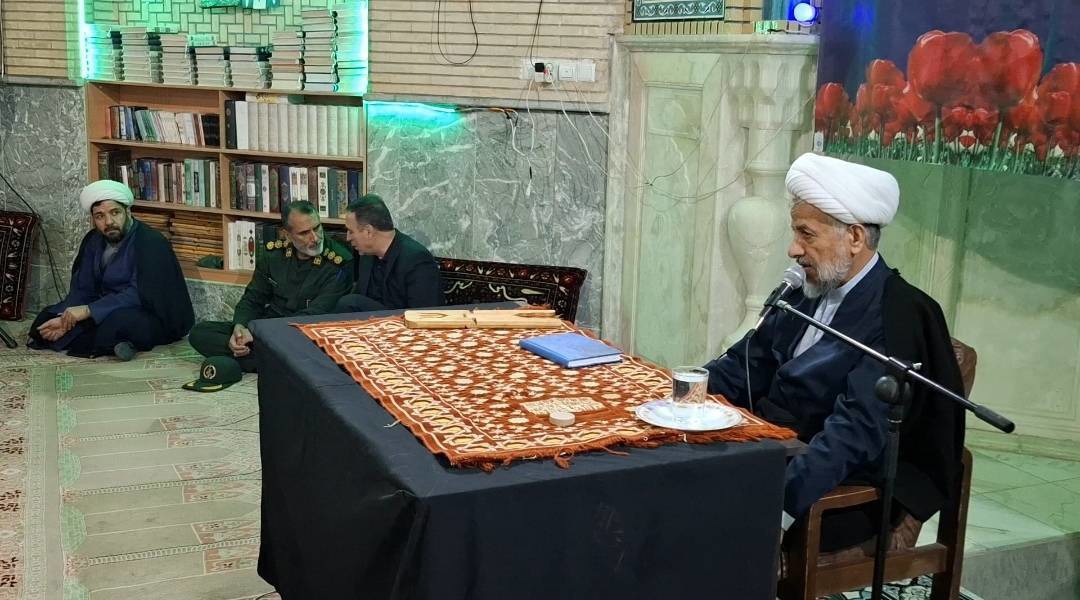 آیین چهلم شهدای مدافع امنیت شاهین شهر