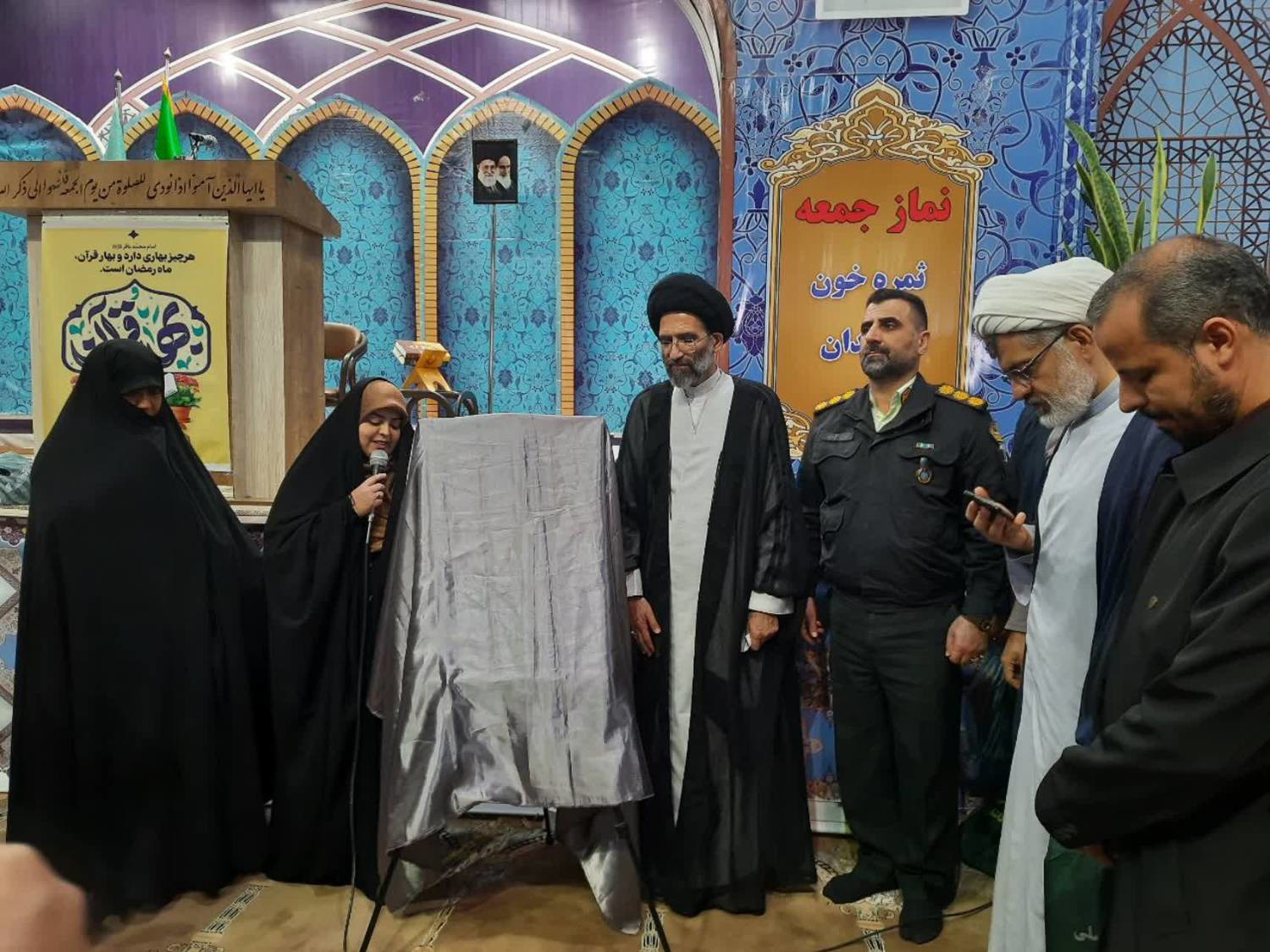 رونمایی از دهمین شماره فصلنامه روایت کمک به جبهه مقاومت در کاشان