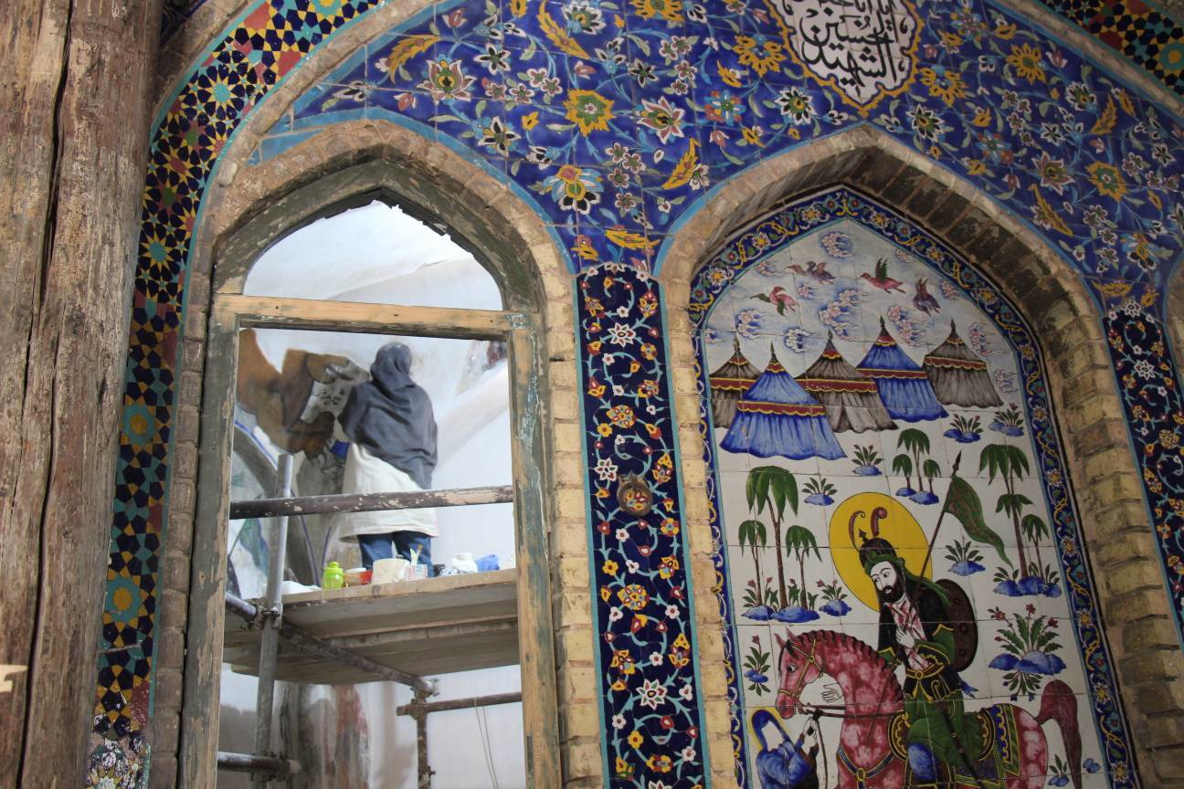 مرمت ۷۰ درصد از سقاخانه چاره در اصفهان