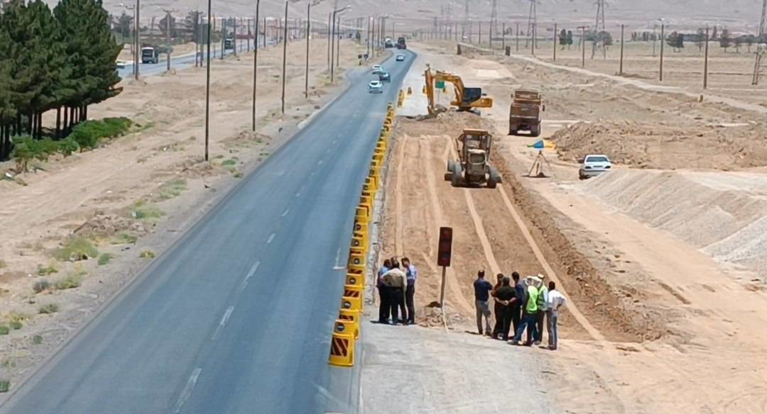 محور مبارکه-اصفهان ۶ خطه می‌شود