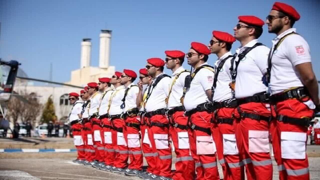 استقرار ۶۰۰ نیروی امدادی هلال‌احمر اصفهان  در تهران