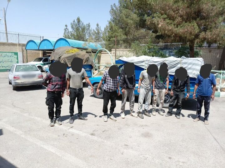 انهدام بزرگ‌ترین باند سرقت چوب تاغ در شرق اصفهان