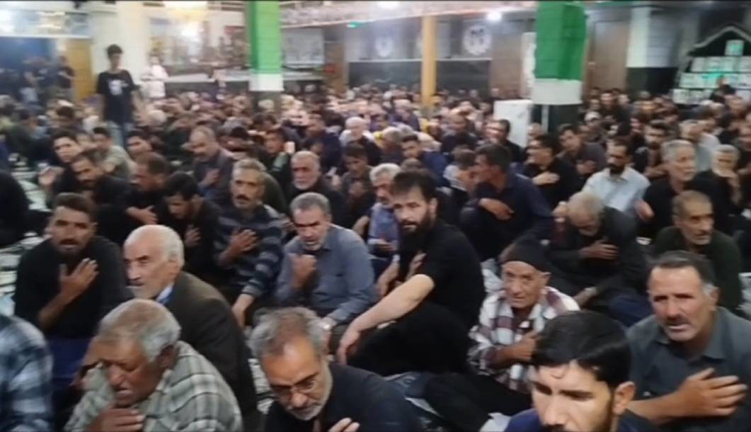 سوگواری مردم استان اصفهان در سوگ آقای شهید ایران