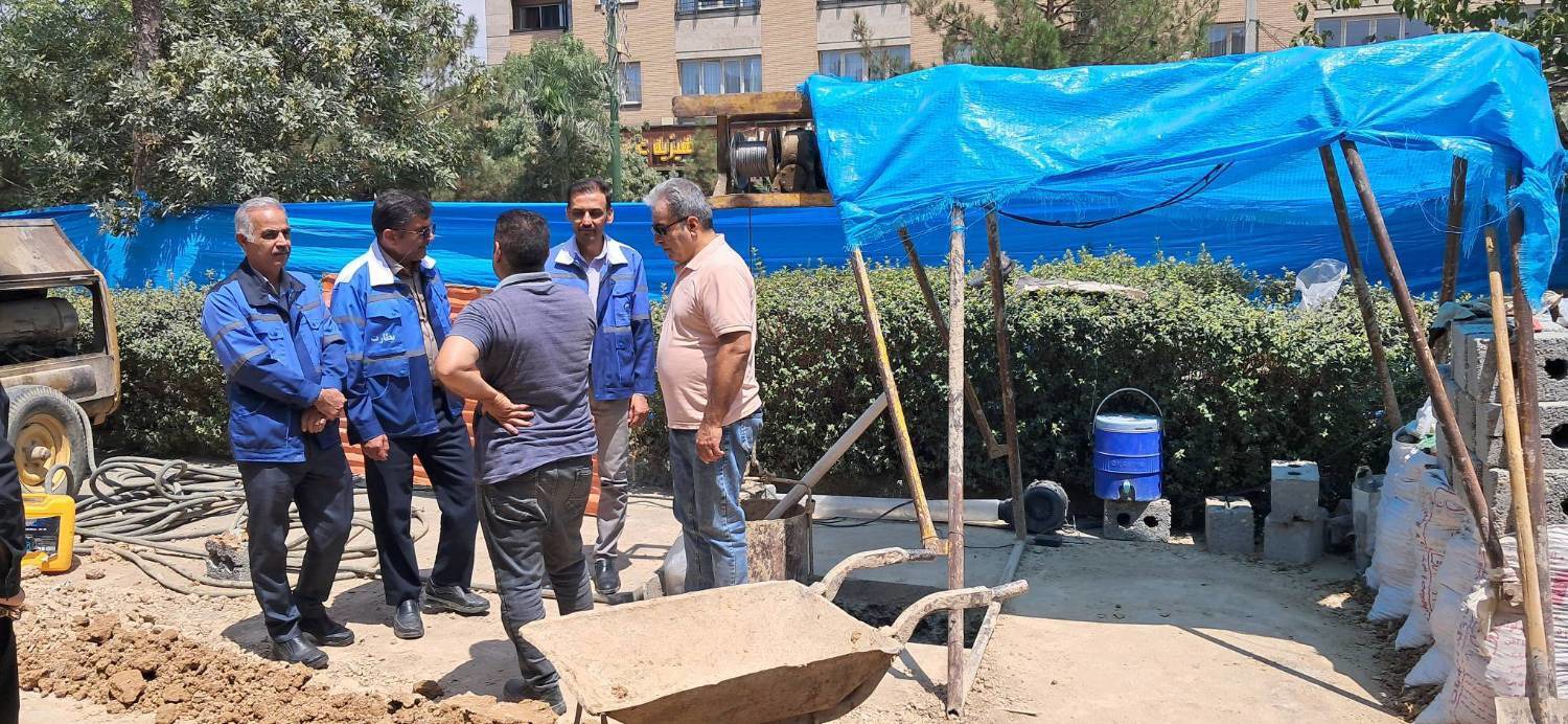 آغاز اصلاح  فاضلاب شمال شهر اصفهان