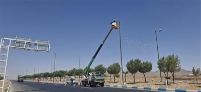صرفه‌جویی ۳.۳ مگاواتی حاصل جایگزینی چراغ‌های پرمصرف معابر در استان