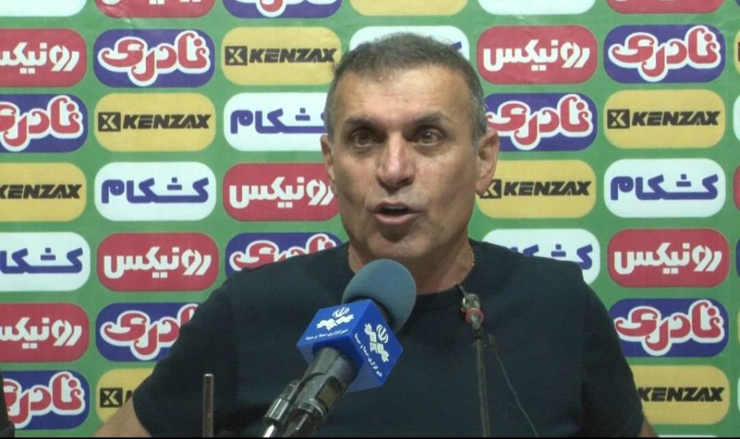 نشست خبری سر مربی ذوب آهن بعد از دیدار مقابل فولاد خوزستان