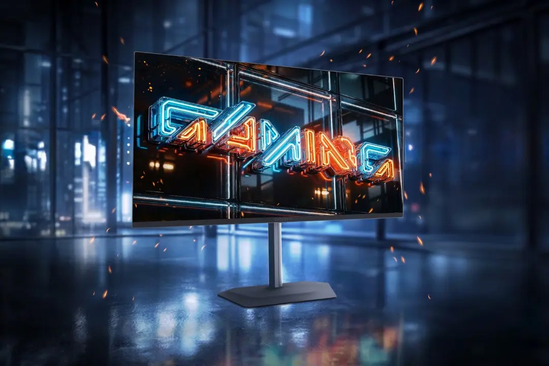 برند گیگابایت یک مانیتور پیشرفته ۴K QD-OLED با نرخ نوسازی ۲۴۰ هرتز معرفی کرد