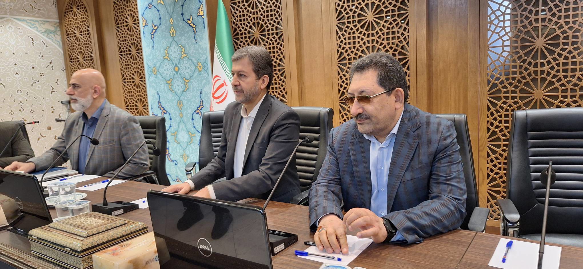 پیگیری بازسازی صنایع آسیب دیده در جنگ با حضور وزیر صمت
