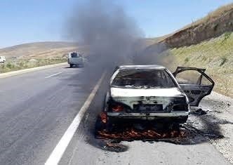 دو کشته در حادثه واژگونی پژو در علویجه اصفهان