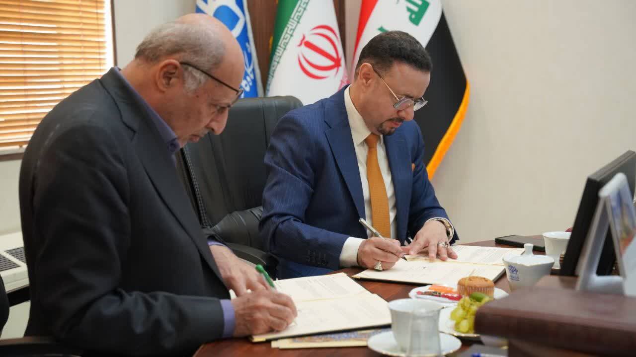انعقادتفاهم نامه همکاری دانشگاه کاشان و  المستنصریه عراق