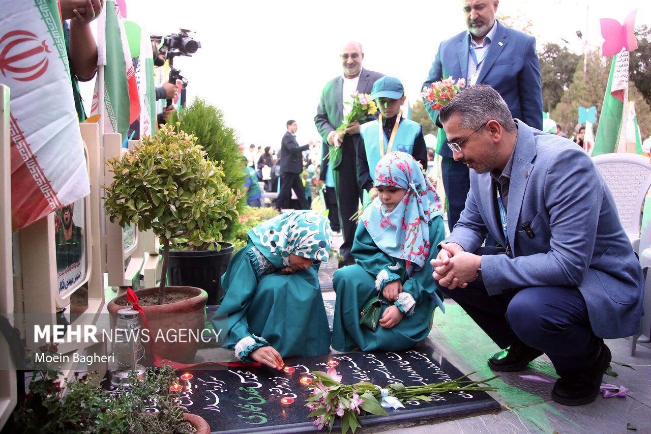 گلستان شهدا، نخستین قاب جشنواره فیلم کودکان به یاد شهدای میناب