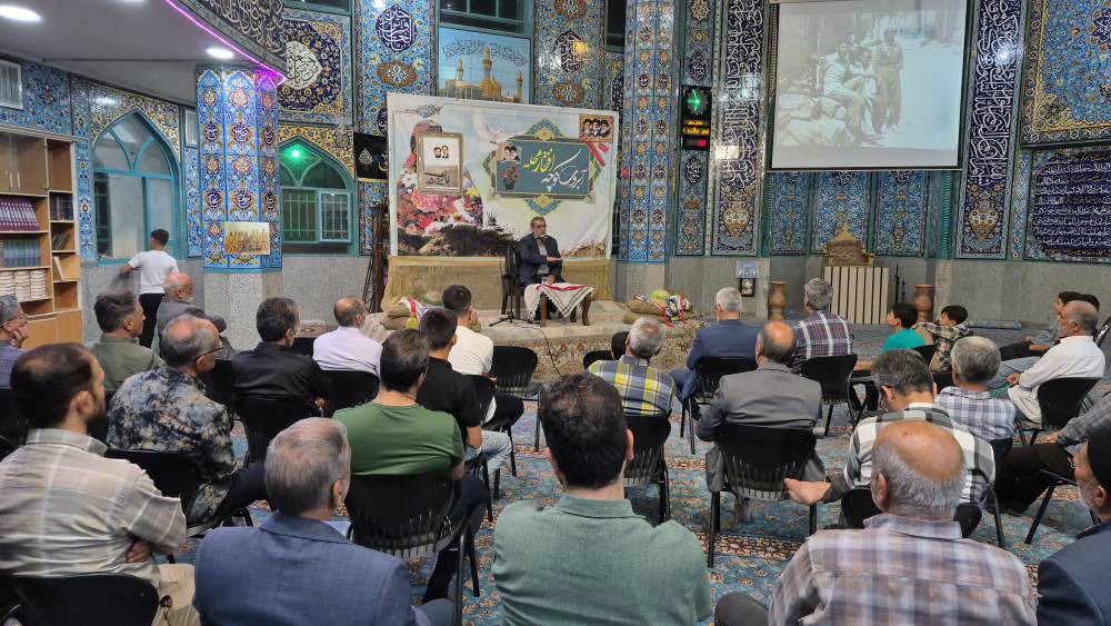 آیین شهید آبروی محله در محله خوشی دولت‌آباد برخوار