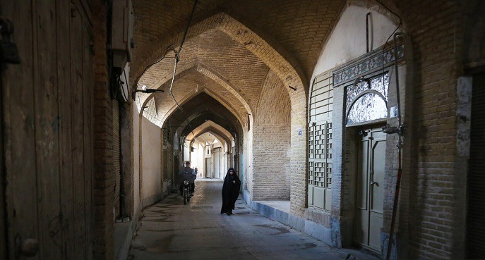 احیای گذر دردشت با الگوی تاریخی محلات اصفهان