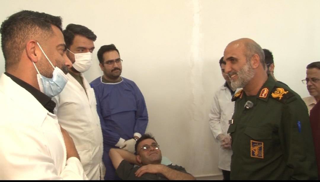 برگزاری اردوی جهادی درمانی در مسکن مهر فولادشهر
