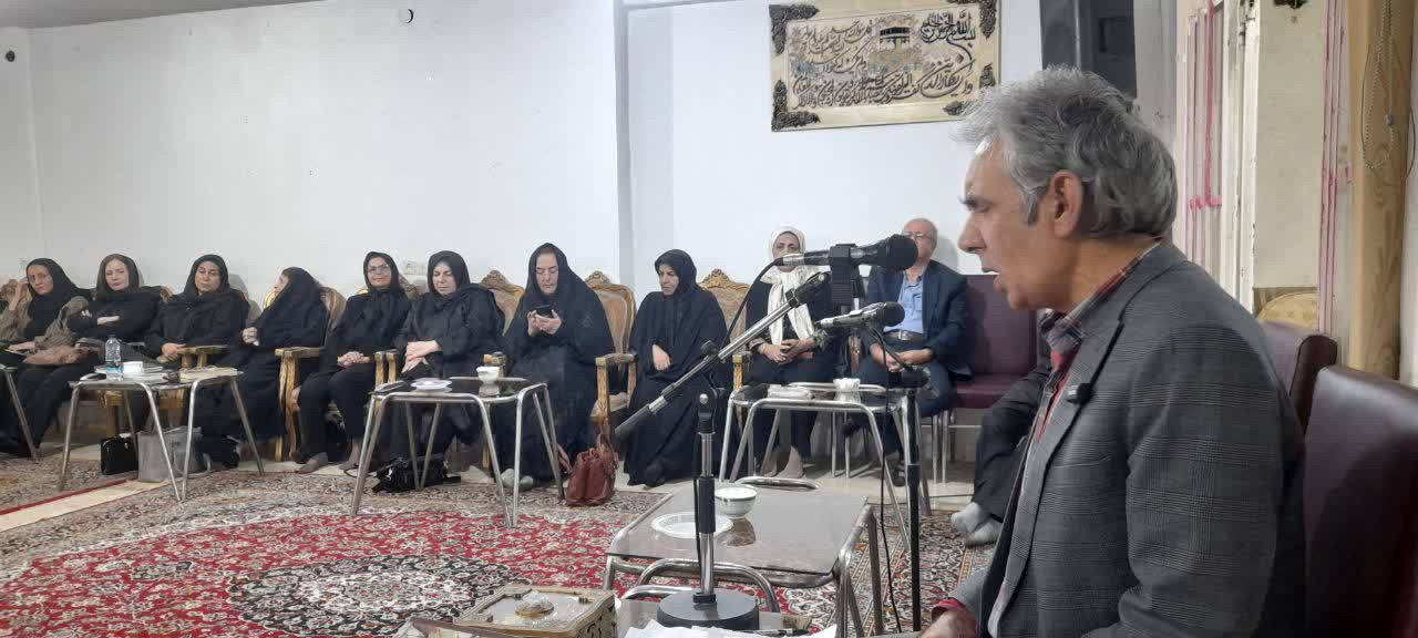 شعرخوانی شعرای کاشانی در رثای حضرت زهرا